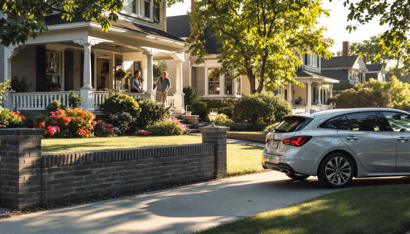Est-il permis de faire du stationnement trottoir devant maison